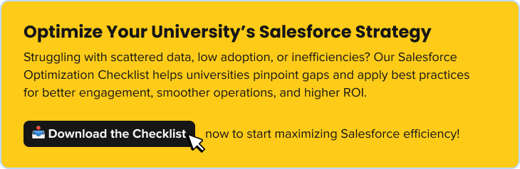 Optimize Your University’s Salesforce Strategy