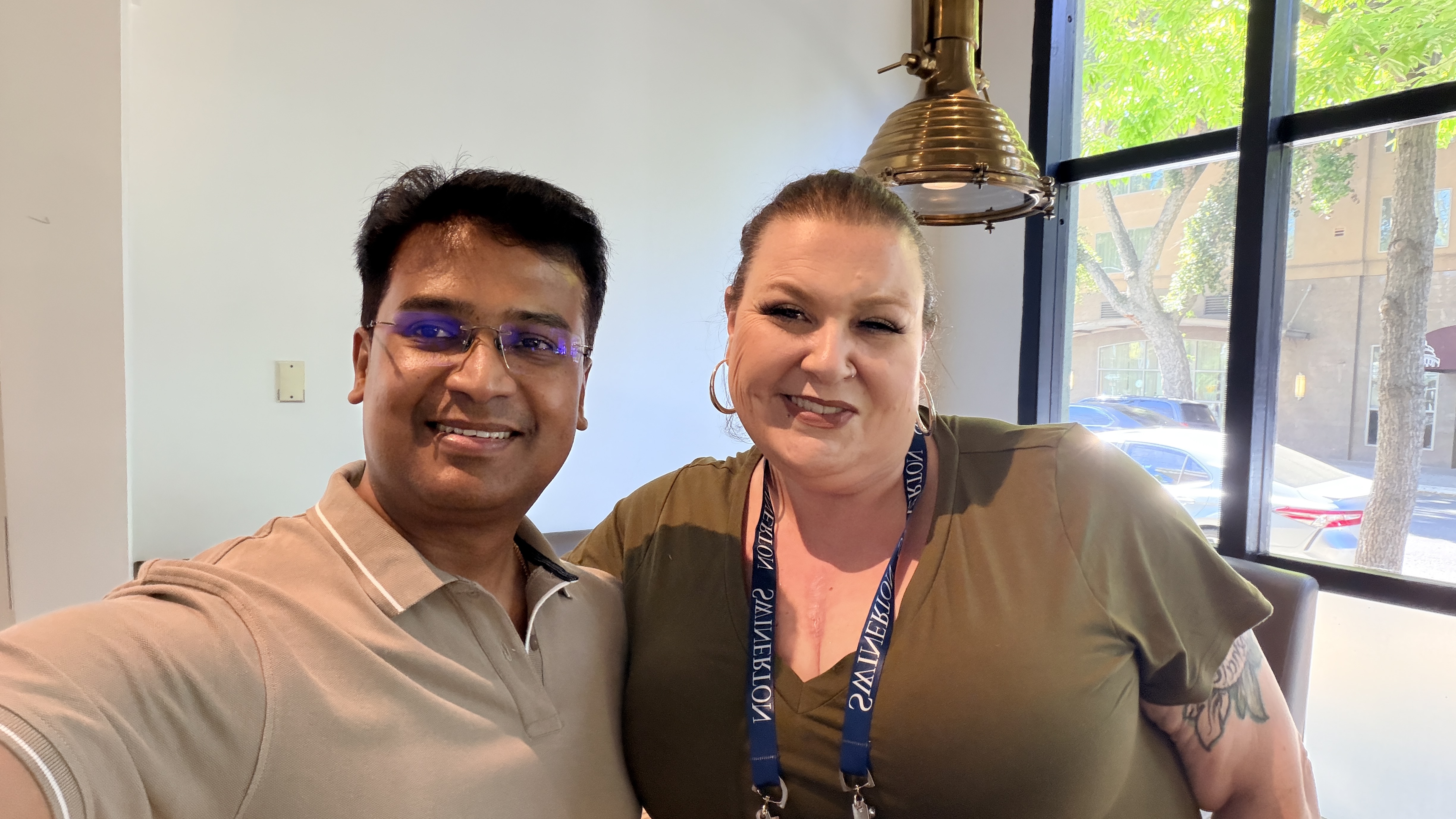 Sunil and Abigail