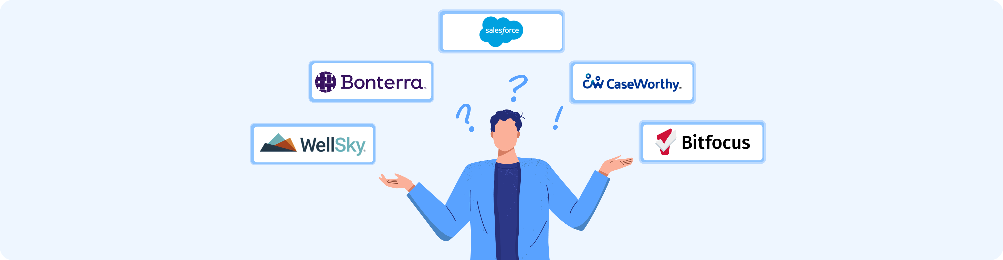 Salesforce vs Bitfocus vs CaseWorthy vs WellSky vs Bonterra: Choosing Your 2026 HMIS Strategy